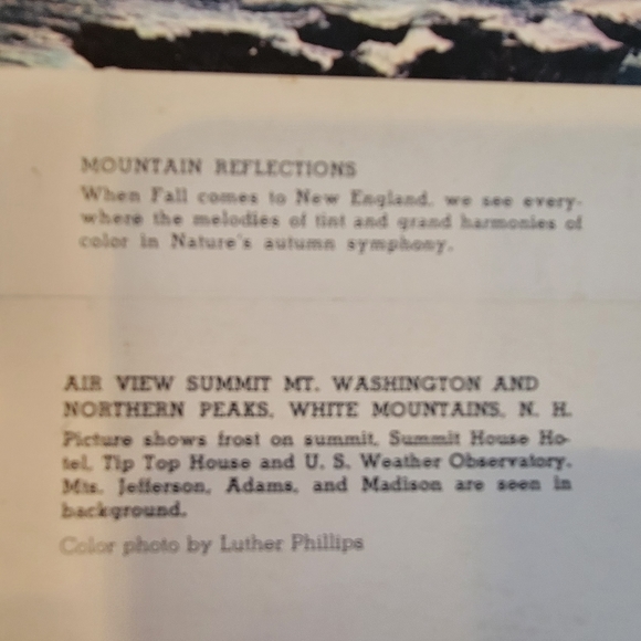 9 Vintage XL Postcards ~ New England ~ VT ~ NH ~ ME ~ Portland ~ Autumn~ Scenic - Picture 9 of 15